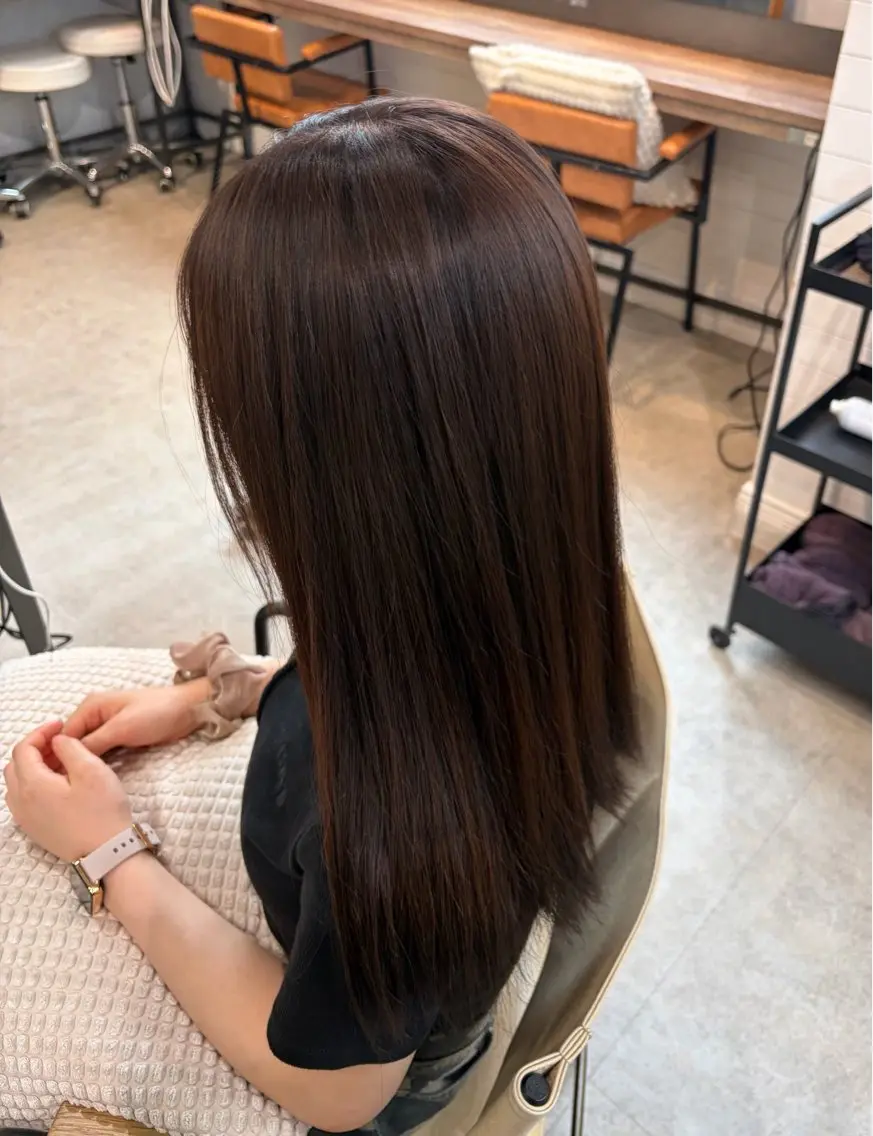 セミロング カラー カラーモデル募集中 anna🫧のヘアスタイル