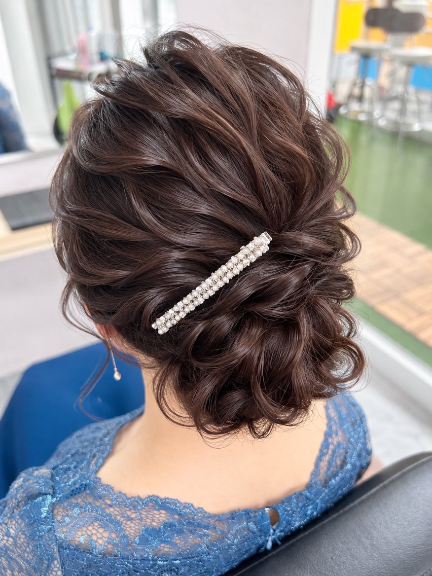 セミロング ヘアアレンジ Gdobant 美玲のヘアスタイル