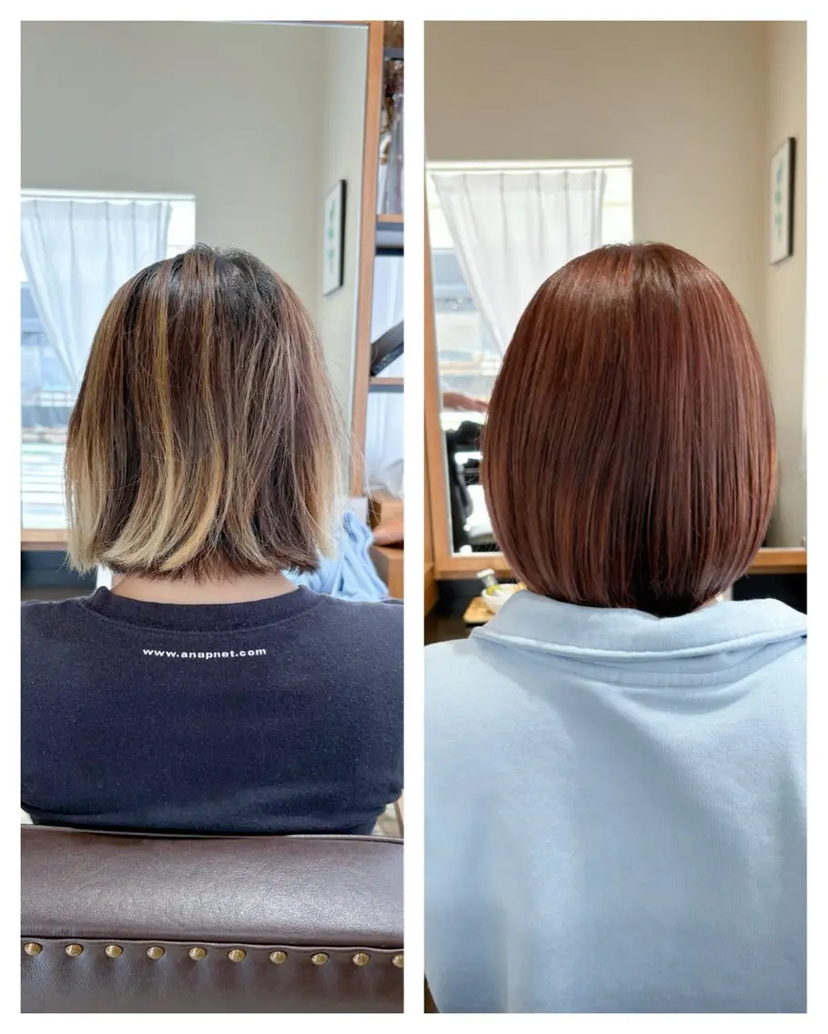 ショート カラー ナカムラ リノのヘアスタイル