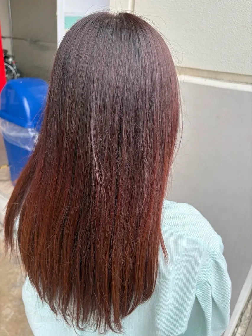 ロング カラー カット ヘアカラー 新所沢ふみ【レイヤー ／メンズカット】のヘアスタイル