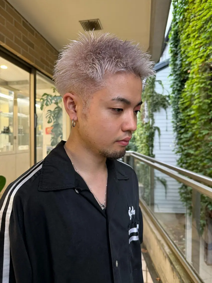 ショート カラー ショートヘア カット ヘアカラー 原宿ブリーチカラー /三村克彦のヘアスタイル
