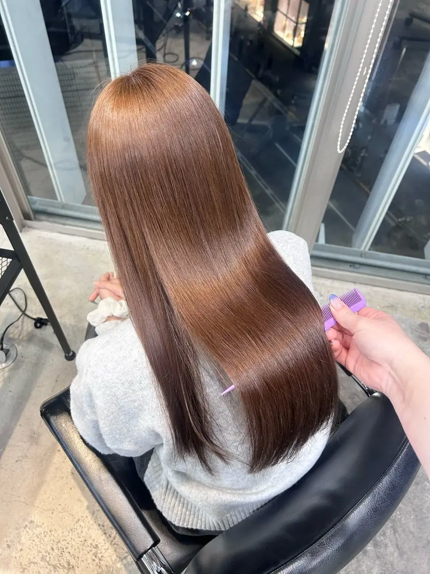 ロング カラー ヘアアレンジ ヘアカラー 🎀ブリーチ×艶髪 🎀 ♡さや♡のヘアスタイル