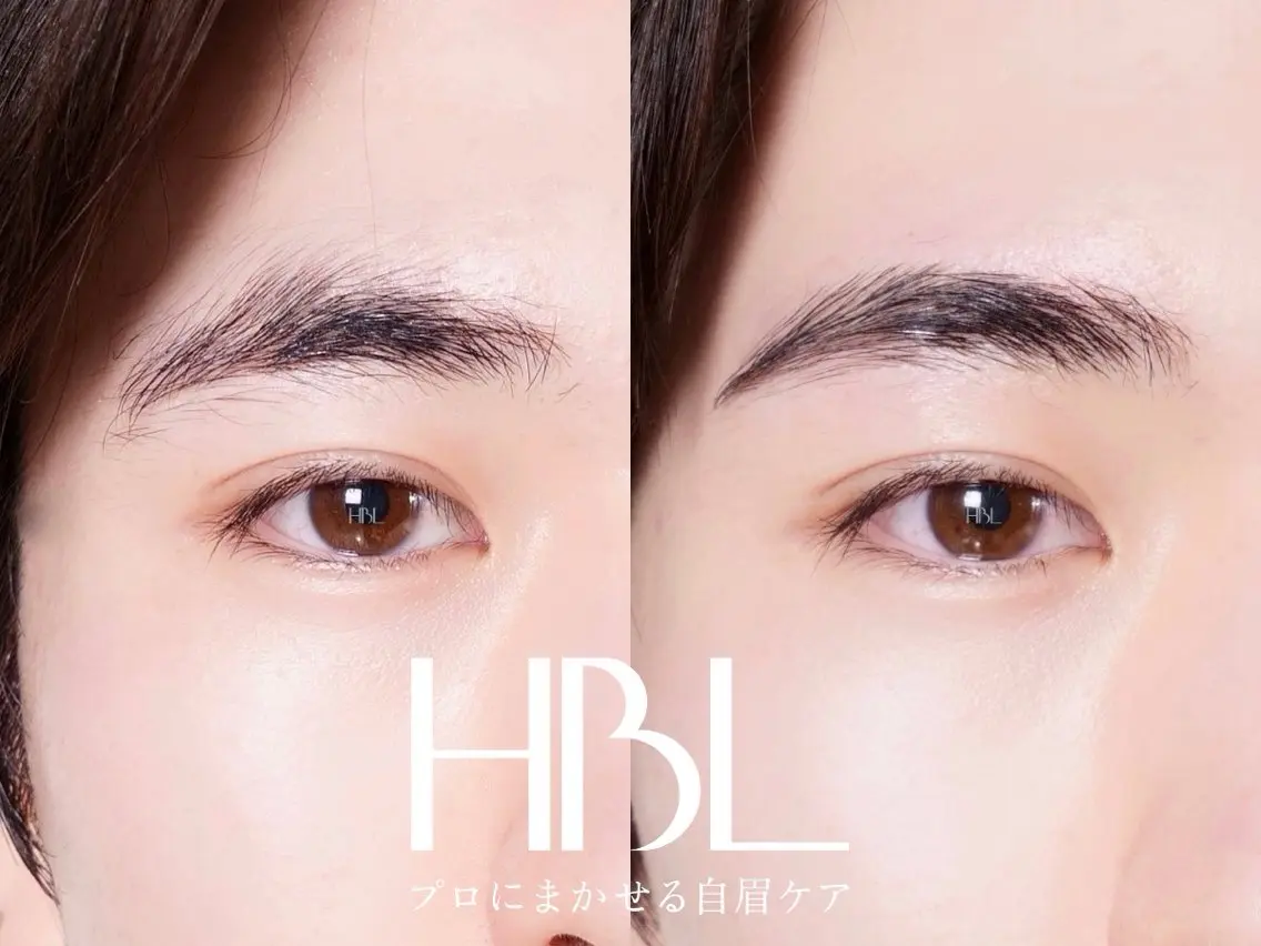 ハリウッドブロー◆HBLって？眉毛の毛流れを整える、日本初の眉癖改善技術。ブラシ1本で眉メイクが完成の写真