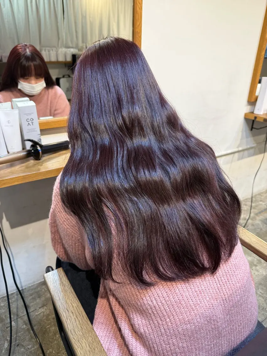 暖色カラー🧣の写真