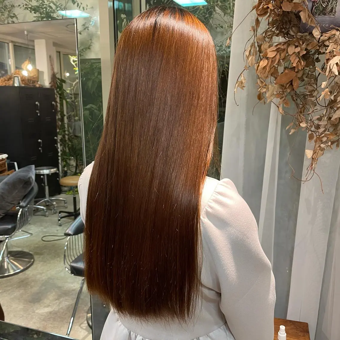 パーマ 酸性ストレート ストレートパーマ 谷澤 朋佳のヘアスタイル