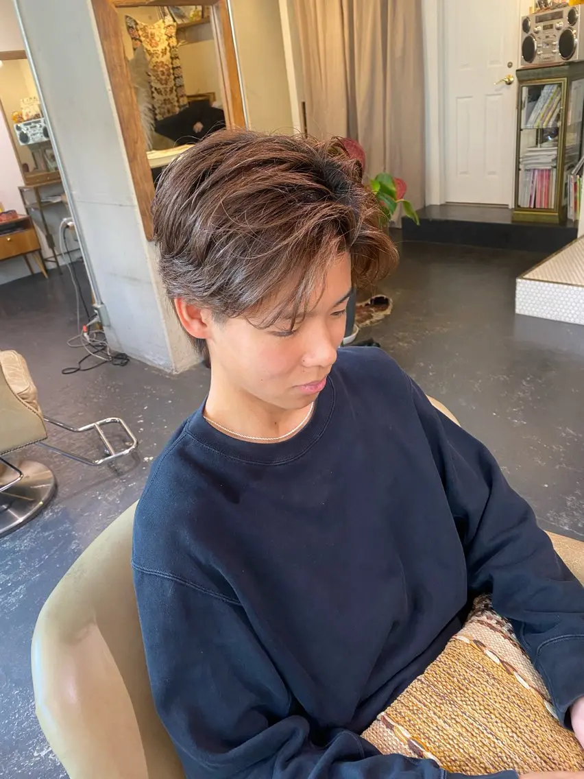 カラー ヘアカラー SPUR シゲのヘアスタイル