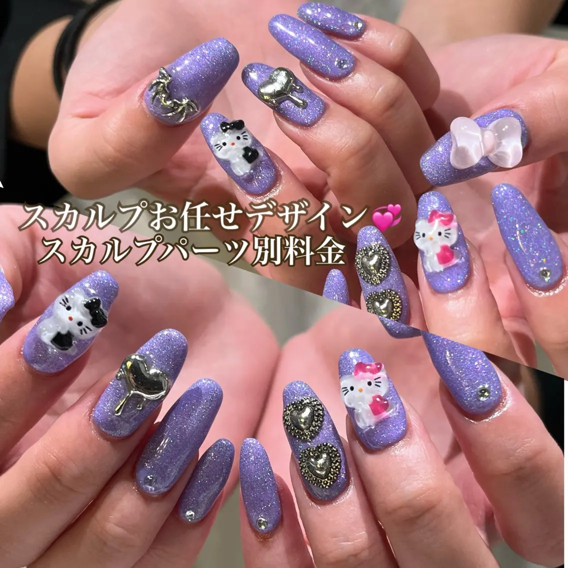 ネイル ハンドネイル ZEST kalon RINAのマツエク・マツパデザイン