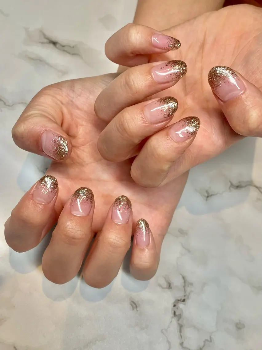 【モデル急募！！】HAND.🌼ラメグラ（オフあり）★オフ無料の写真