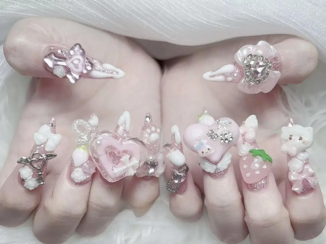 ネイル 成人式 フットネイル ジェルネイル マグネットネイル 大理石ネイル(マーブル) ハンドネイル K.bi_nail ネイル長さ出し専門店のネイルデザイン