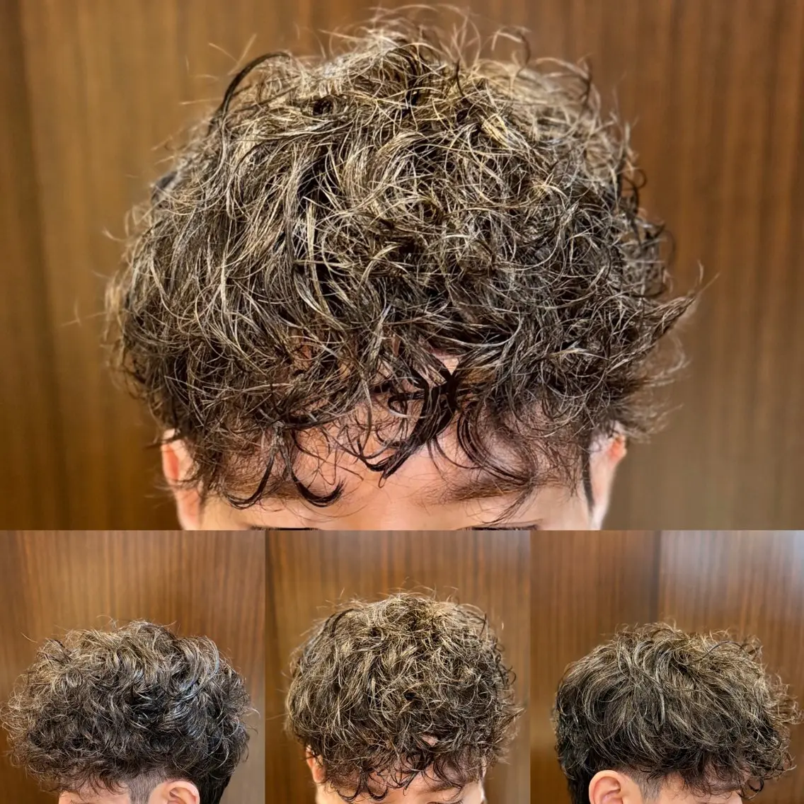 ミディアム パーマ メンズ 💈田上 立輝のヘアスタイル