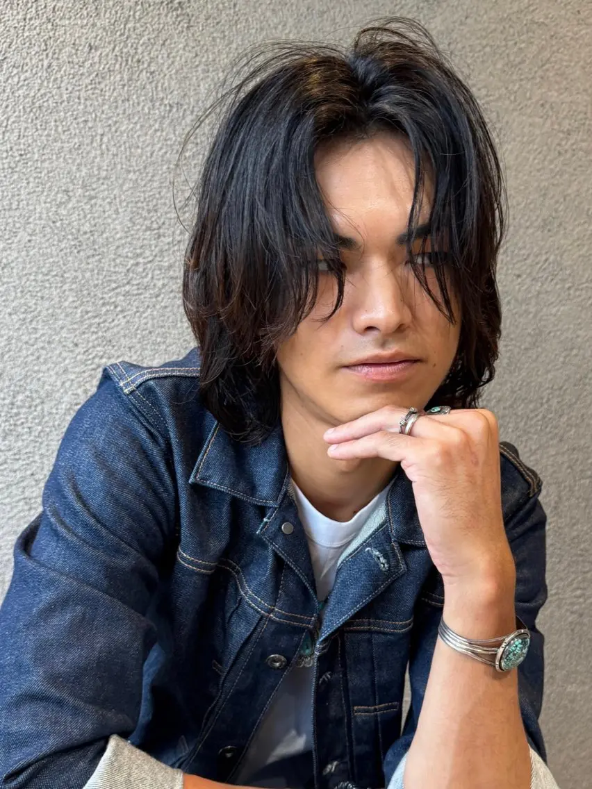 メンズ カット メンズカットパーマ 伊藤瑠星のヘアスタイル