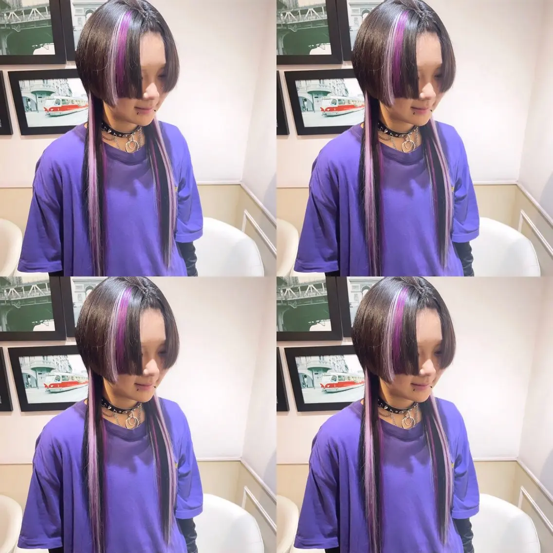 ミディアム 顔周りカット ウルフカット 🌟トップデザイナー 高橋🌟のヘアスタイル