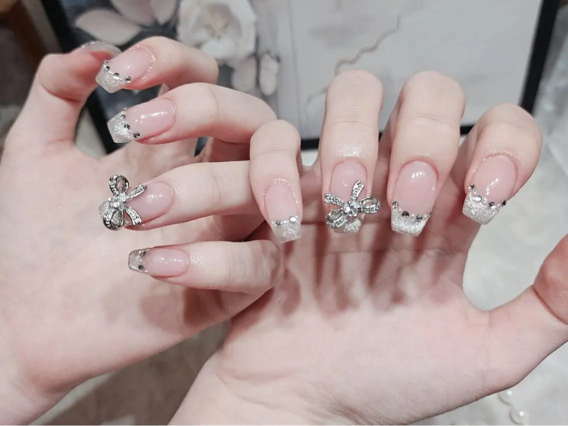 ネイル アートネイル フットネイル ジェルネイル ハート マグネットネイル babarla Nailのネイルデザイン