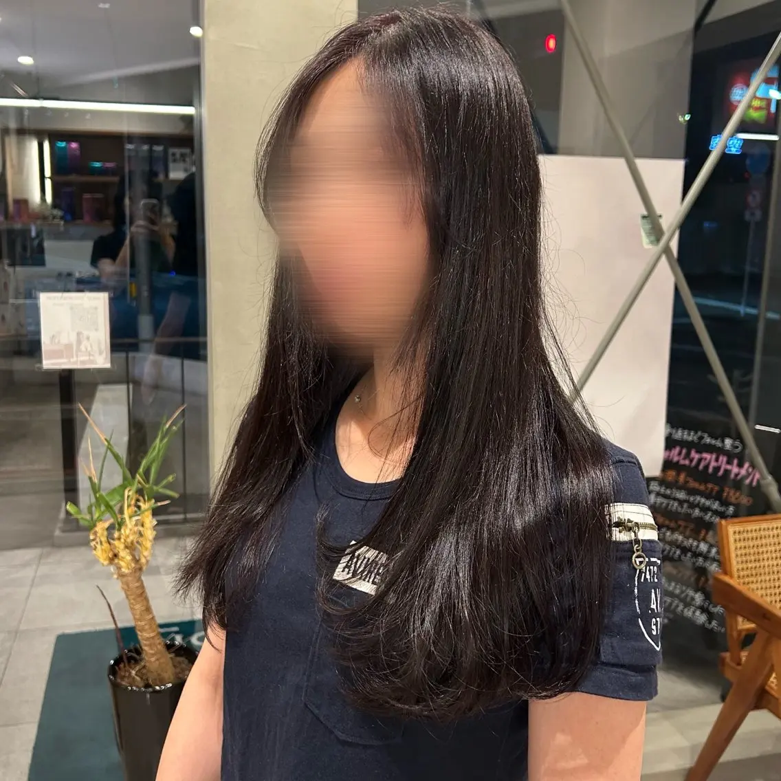 ロング AILERON 神村のヘアスタイル