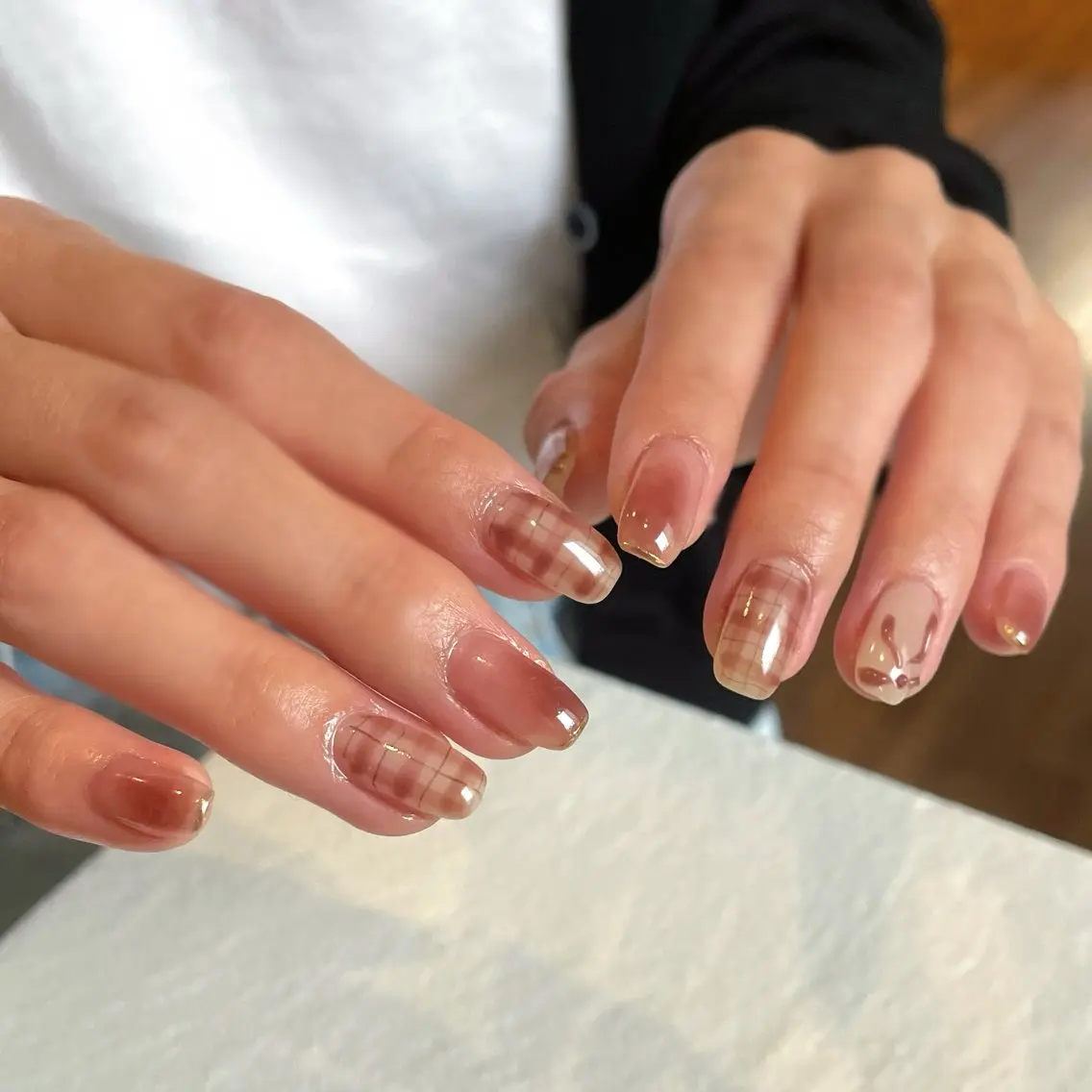 ネイル ハンドネイル moufu.nail /sayaka 本町のネイルデザイン