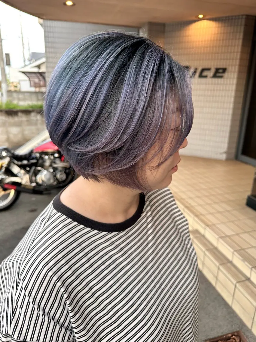 ショート タカツド ユウキのヘアスタイル