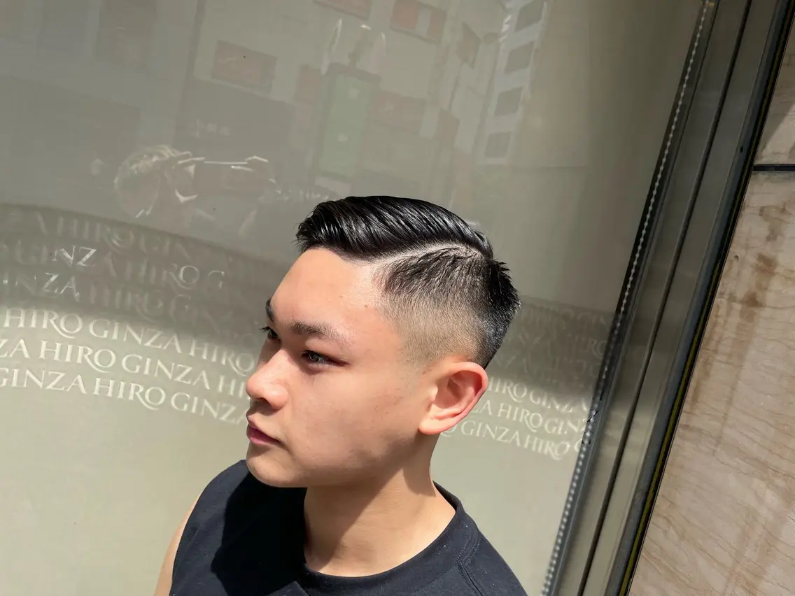ショート メンズ 大竹 翔のヘアスタイル