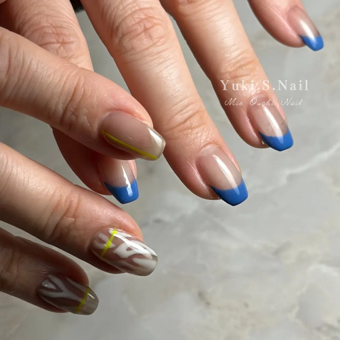 ロング ハンドネイル Yuki S.Nailのネイルデザイン