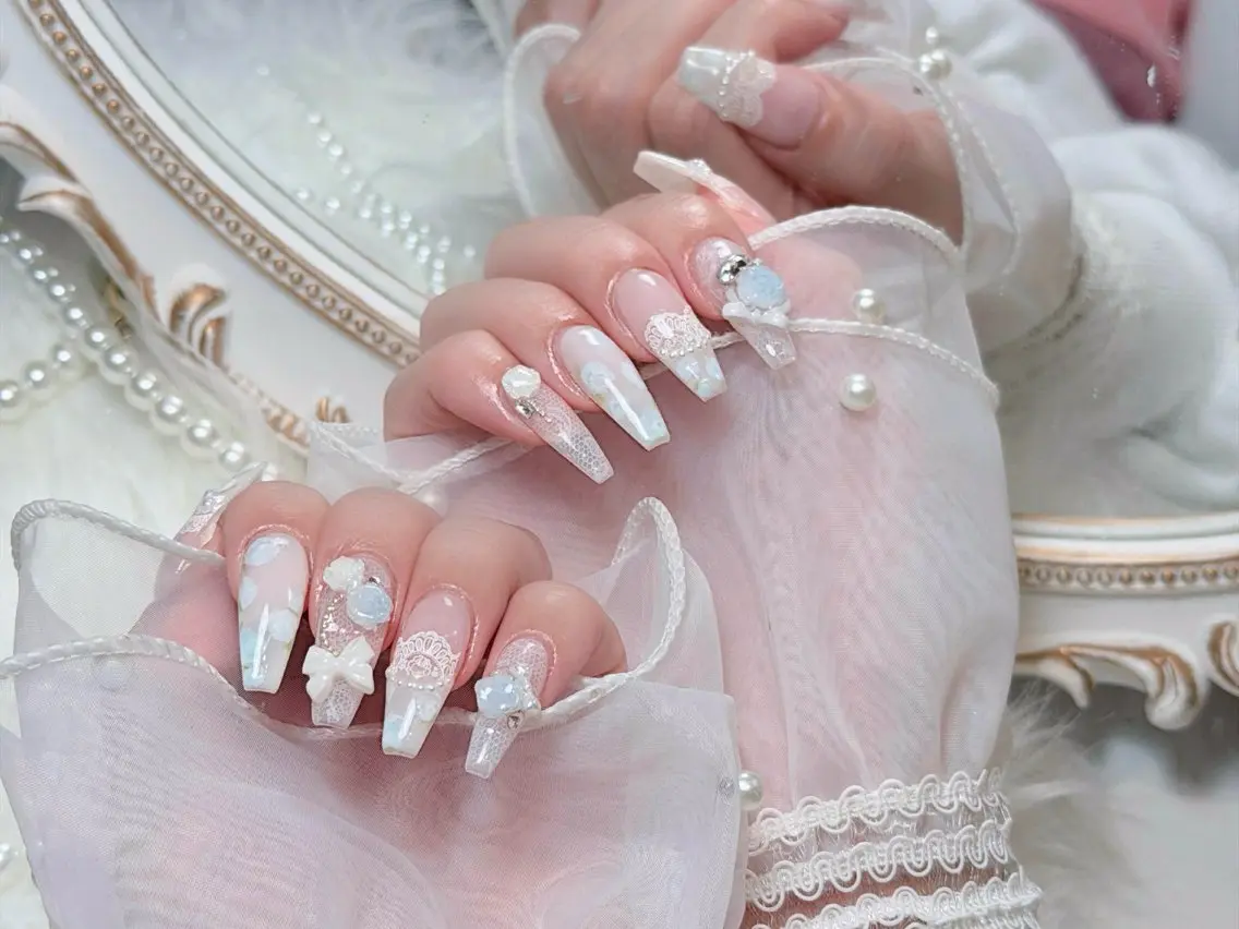 ネイル キラキラネイル 韓国ネイル マグネットネイル 夏ネイル ワンホンネイル ハンドネイル Sully Nail Labのネイルデザイン
