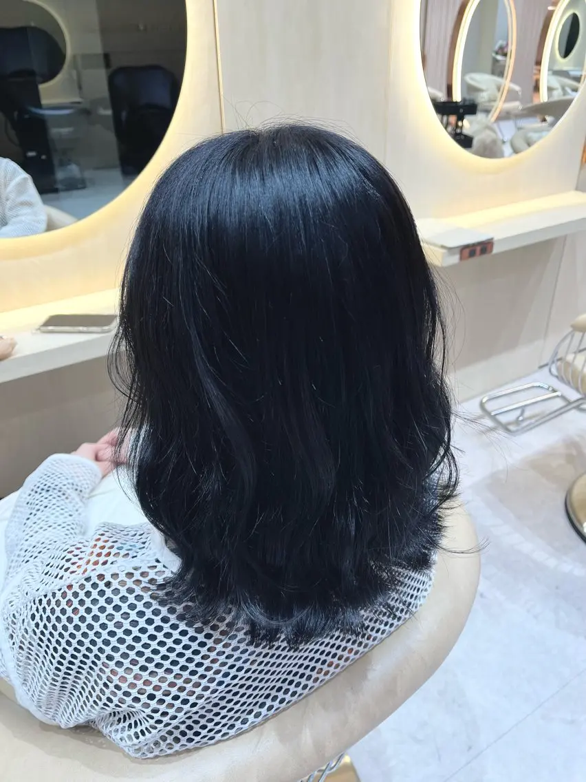 ミディアム カラー メンズカット/パーマ kyonのヘアスタイル