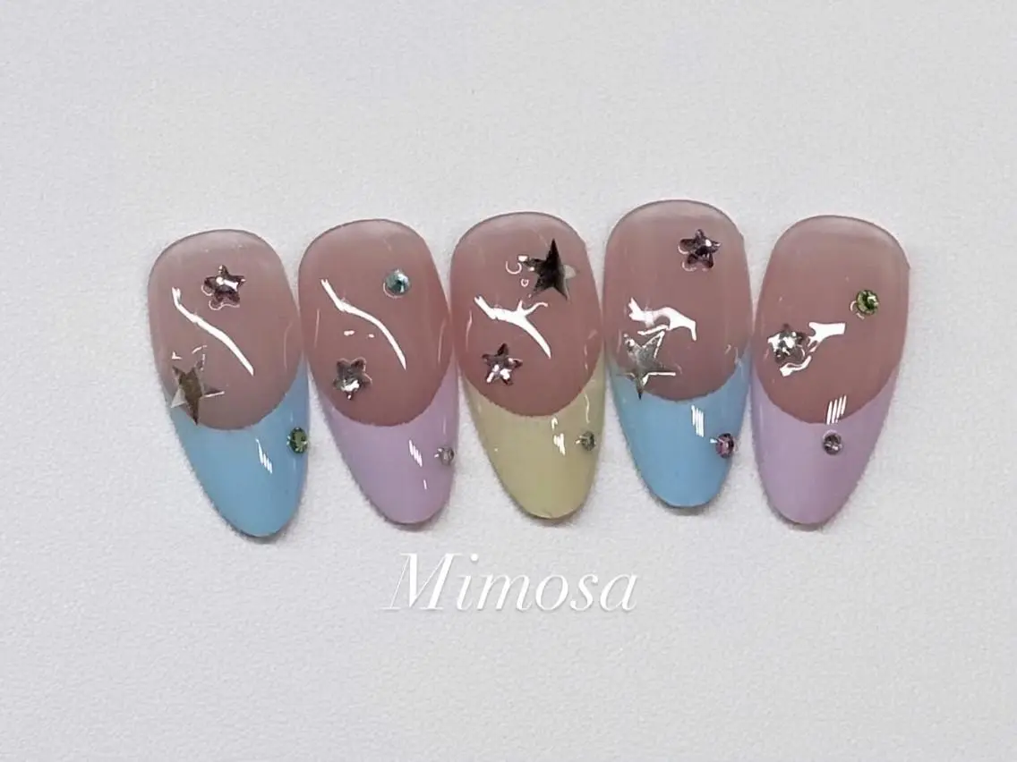ネイル ハンドネイル 🫧Mimosa 吉祥寺のネイルデザイン