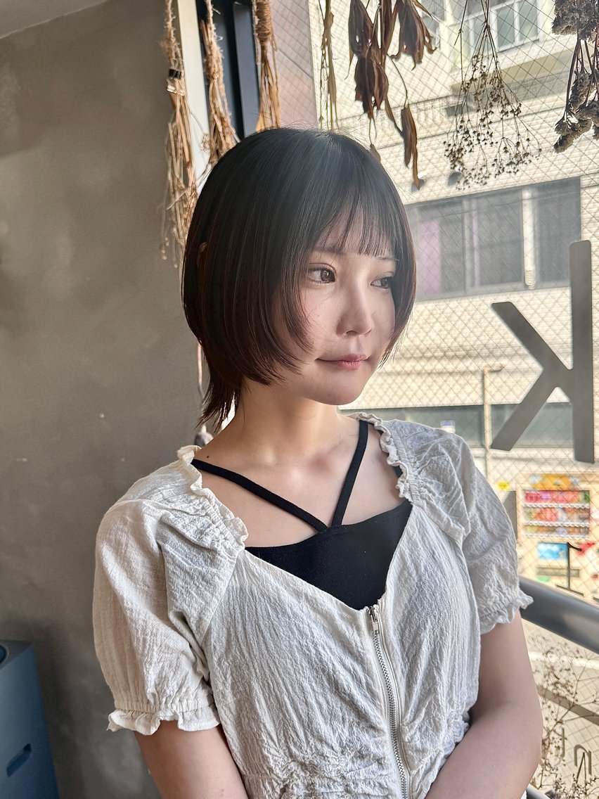 ショート カット ウルフ レイヤー パーマ🪐MANAのヘアスタイル