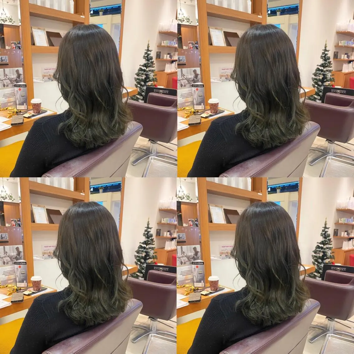 セミロング カラー ヘアカラー トリートメント 【カラー指名No 1✨】HIBIKIのヘアスタイル