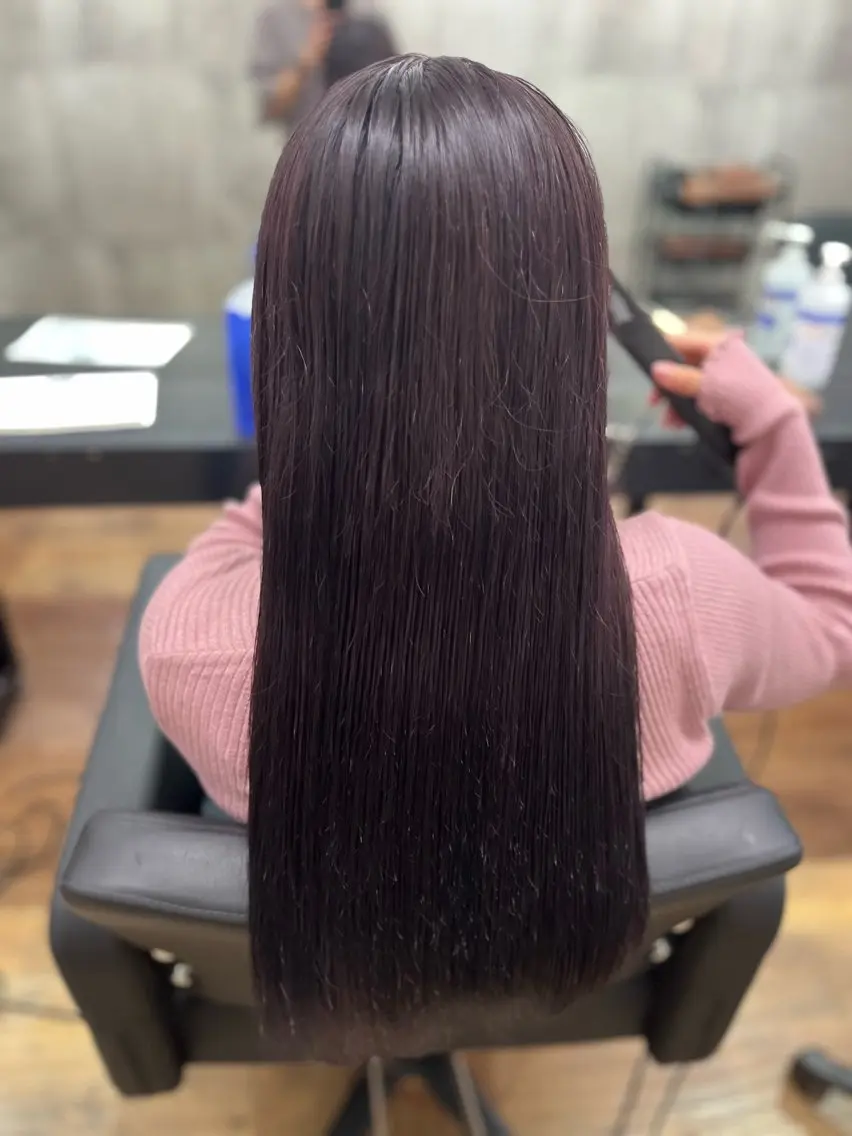 ロング カラー 永井 脩弥のヘアスタイル