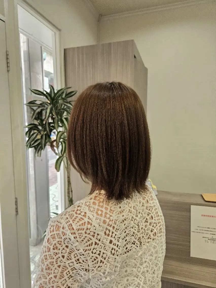 カラー ヘアカラー トリートメント 暖色🍎透明感カラー 🩵小林かりんのヘアスタイル