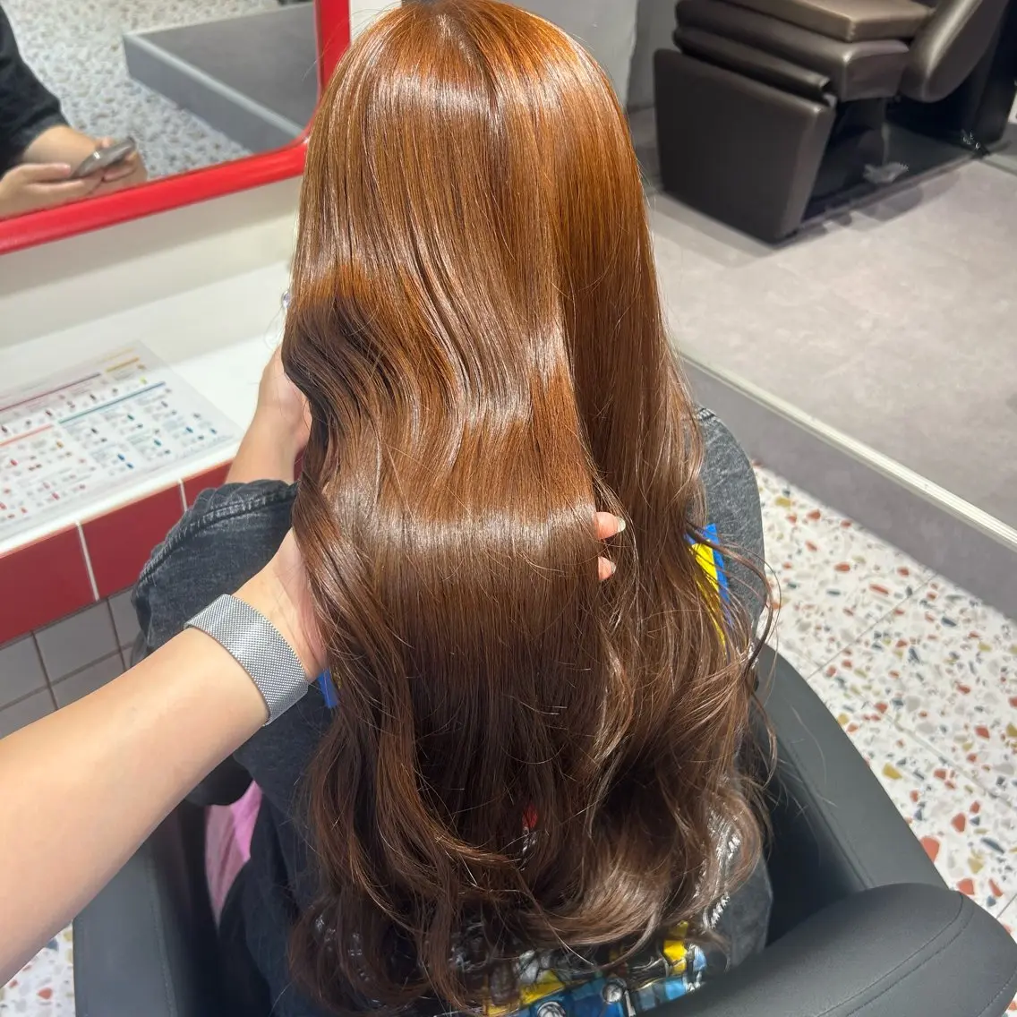ロング カラー 🎀イエベカラー🎀 /レイヤー/ゆうかのヘアスタイル