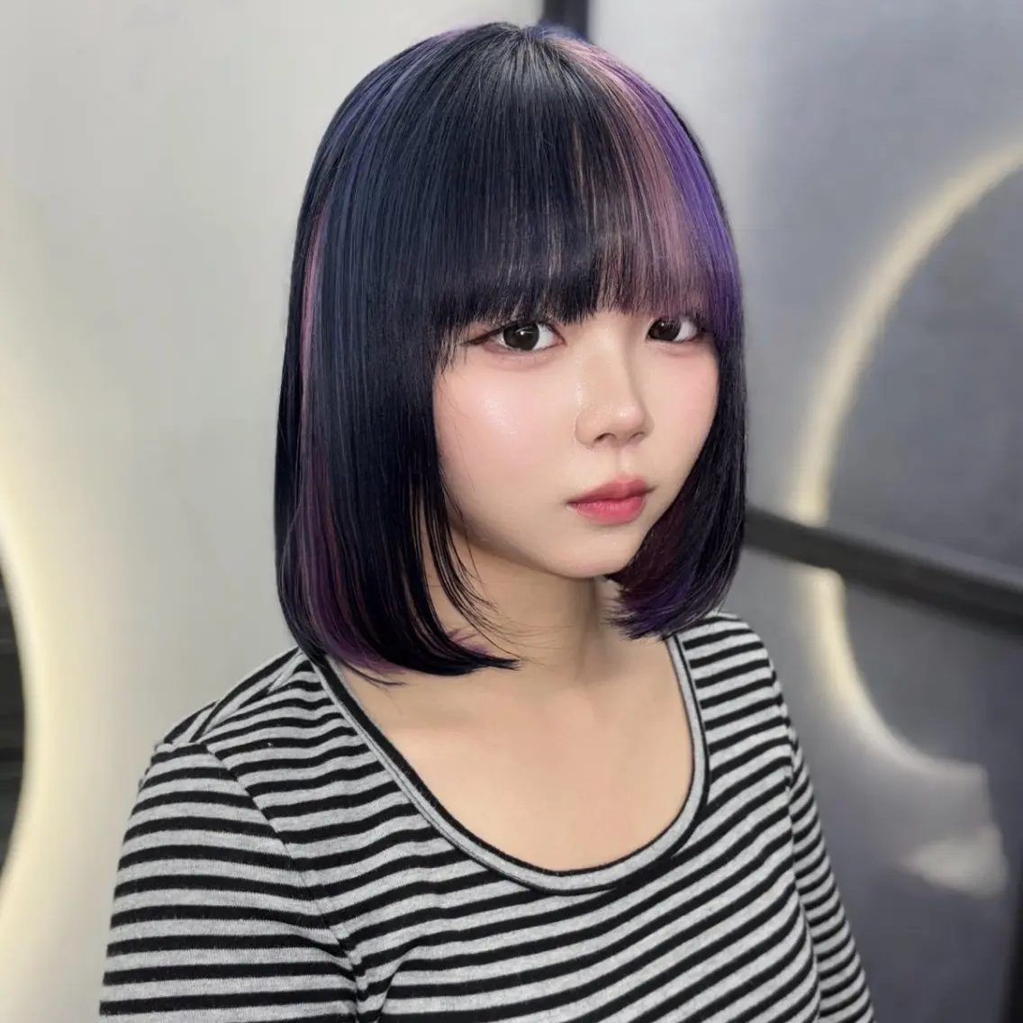 ミディアム カラー ヘアカラー Ren. 🦋デザインカラーのヘアスタイル