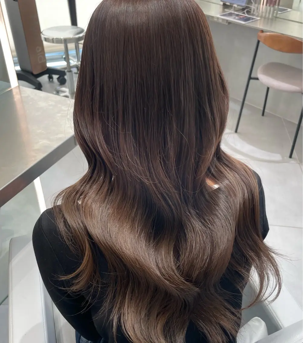 ロング カラー トリートメント 🤍似合わせカット/ トレンドレイヤー🤍のヘアスタイル