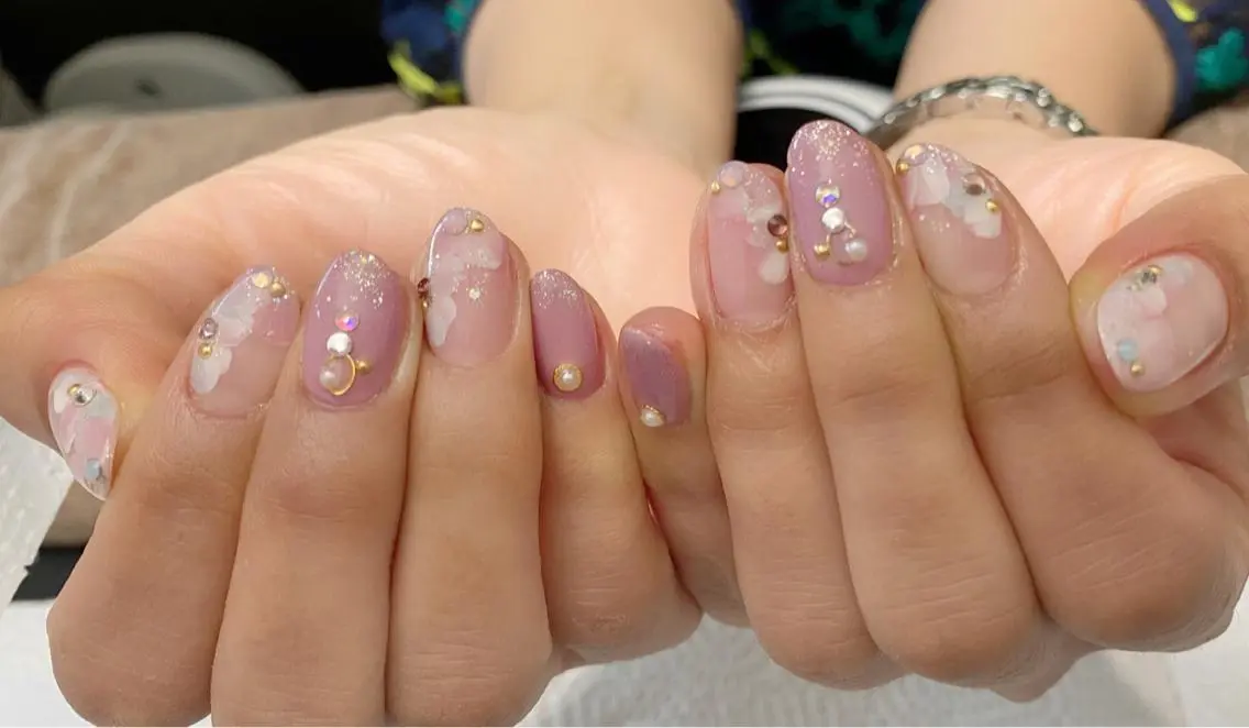 ネイル 春ネイル ハンドネイル ハンドケア u sのネイルデザイン