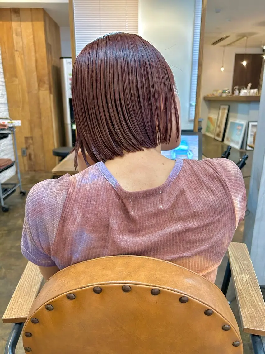 ショート カット ヘアカラー 西原 大智のヘアスタイル