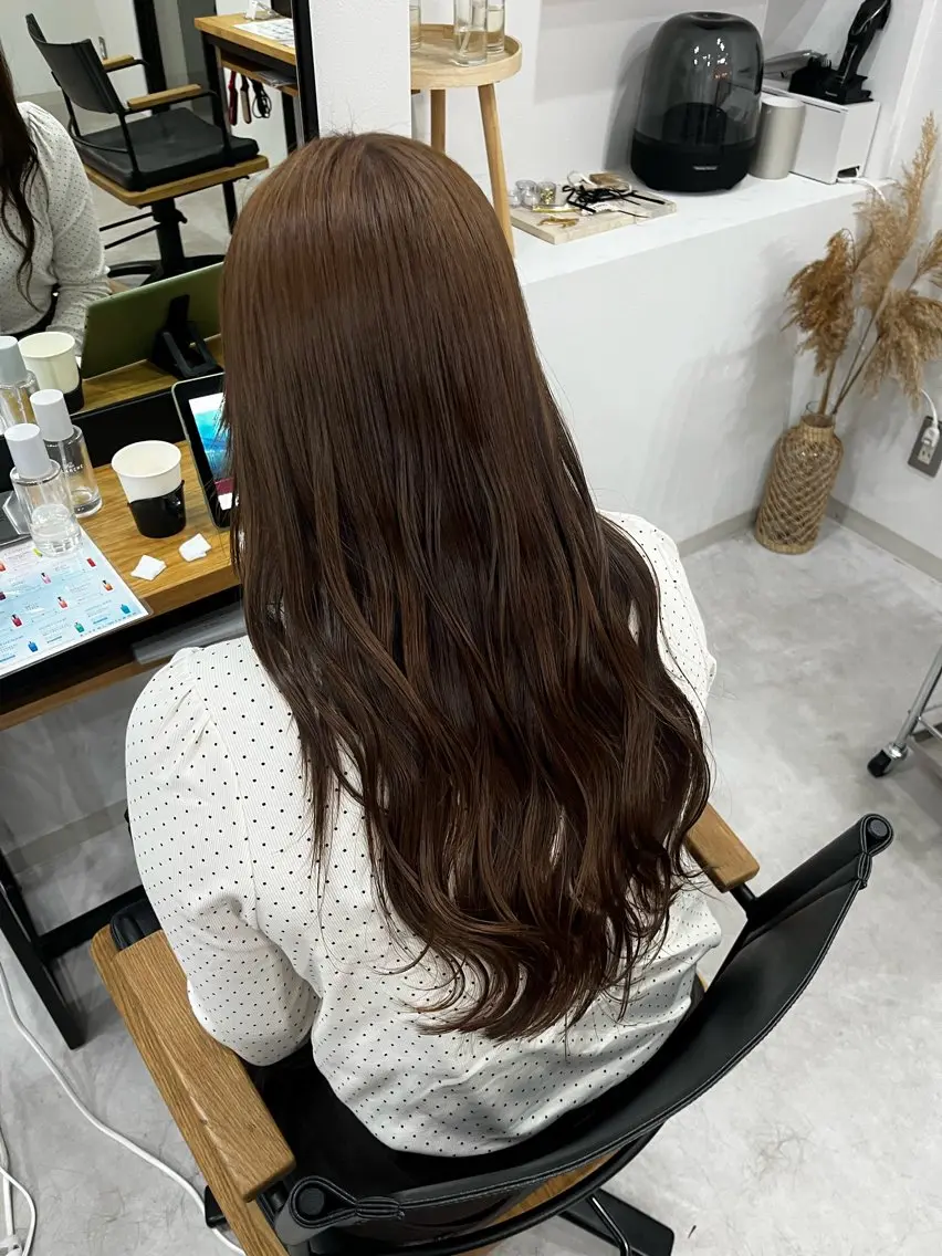 ロング ショートボブ ボブ ハイライト 髪質改善 レイヤーカット カット ヘアカラー suzu ハイトーン/レイヤーのヘアスタイル
