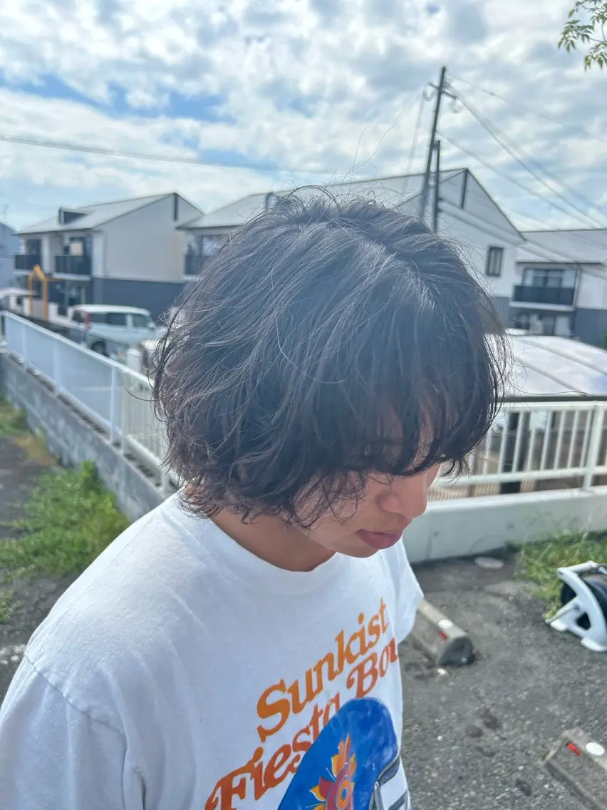 メンズ メンズパーマ 滝川 コウタのヘアスタイル