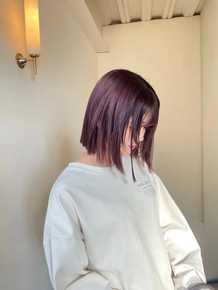 ミディアム カラー sand🎀 Ricoのヘアスタイル