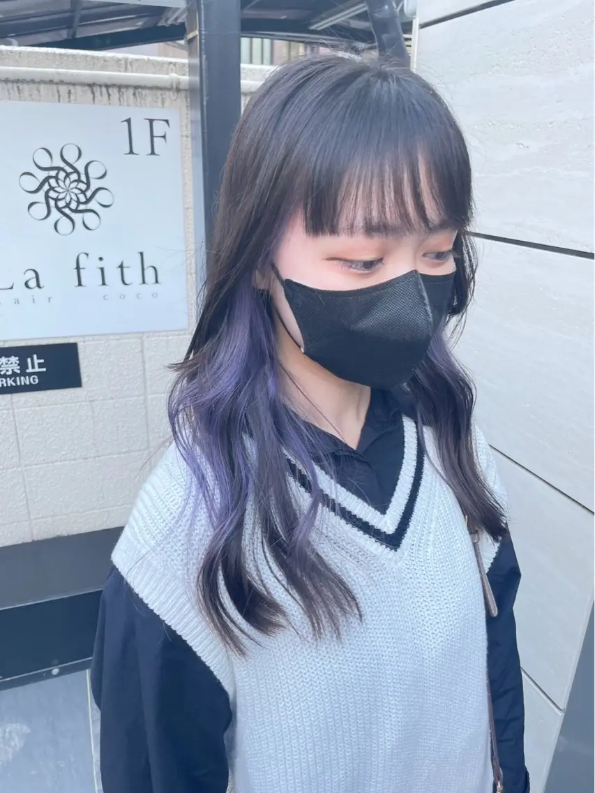 ブリーチカラー+カット ¥8,000の写真