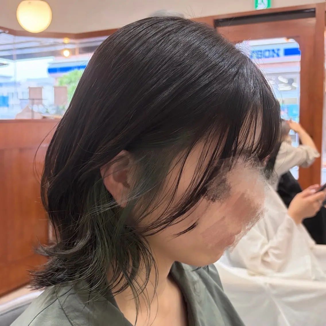 カラー 透明感カラー ヘアカラー サイトウ リオナのヘアスタイル