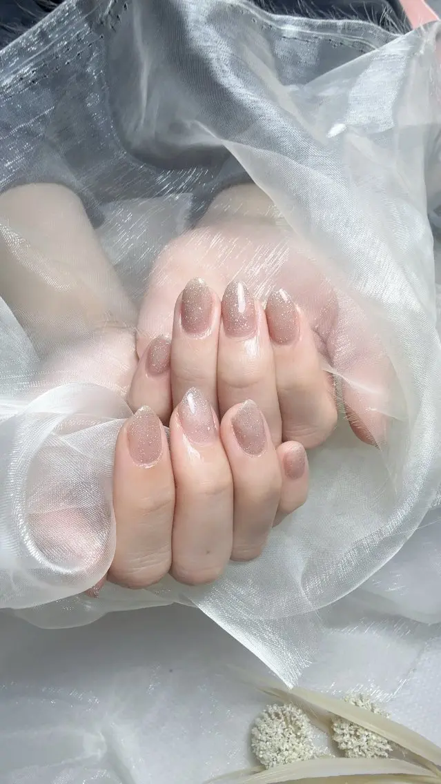 ネイル チークネイル 長さ出し フットネイル フレンチネイル ジェルネイル フットネイル Han Evelynのネイルデザイン