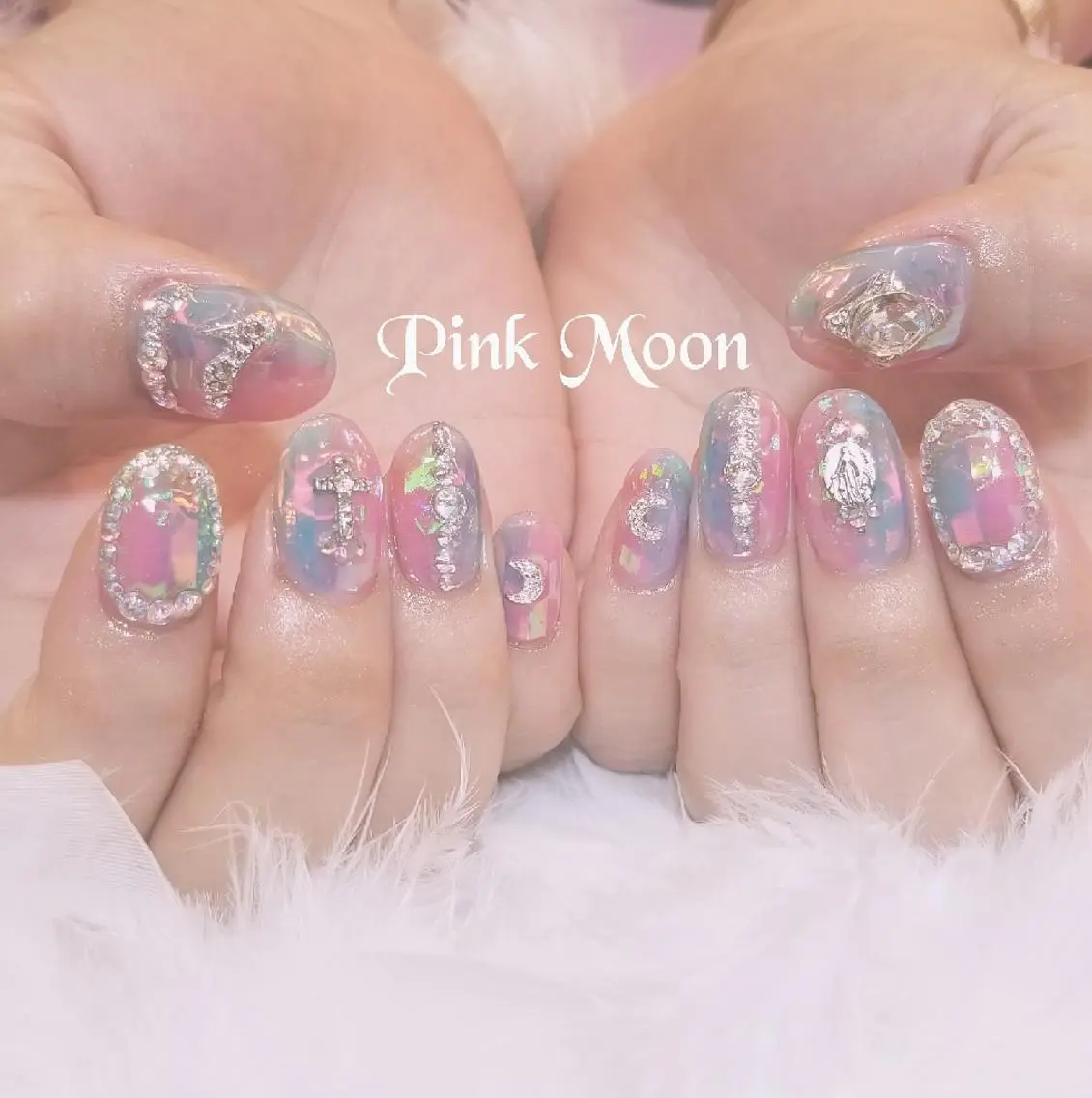 ネイル その他(ネイル) PinkMoon Nozomiのネイルデザイン