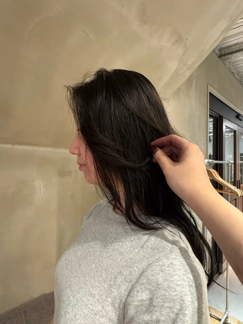 カラー ramu ／ワンカラーのヘアスタイル