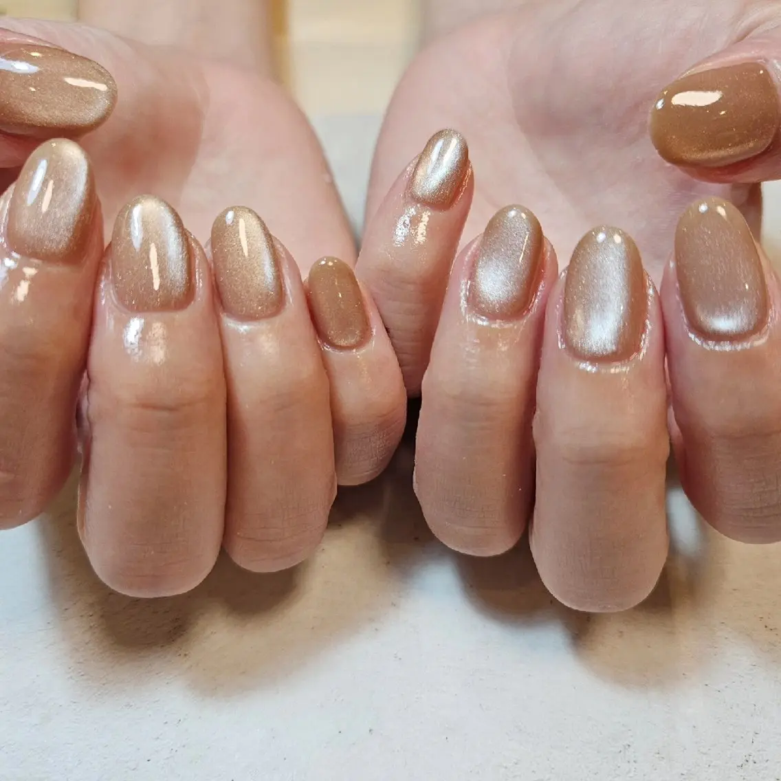ネイル ジェルネイル マグネットネイル ニュアンスネイル パラジェル バレンタイン ハンドネイル Nailsalon manoのネイルデザイン