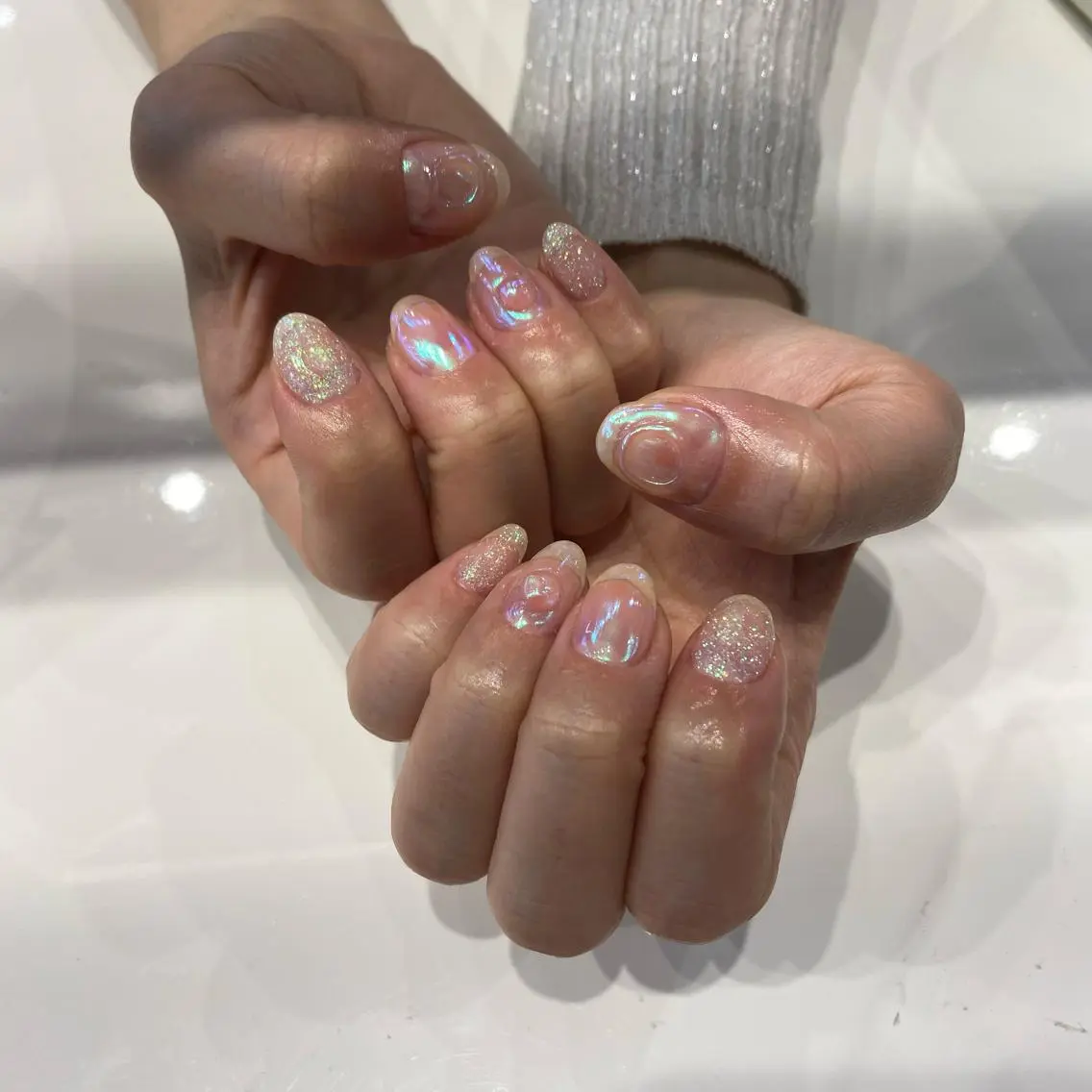 ネイル 鎌田 玲奈のネイルデザイン