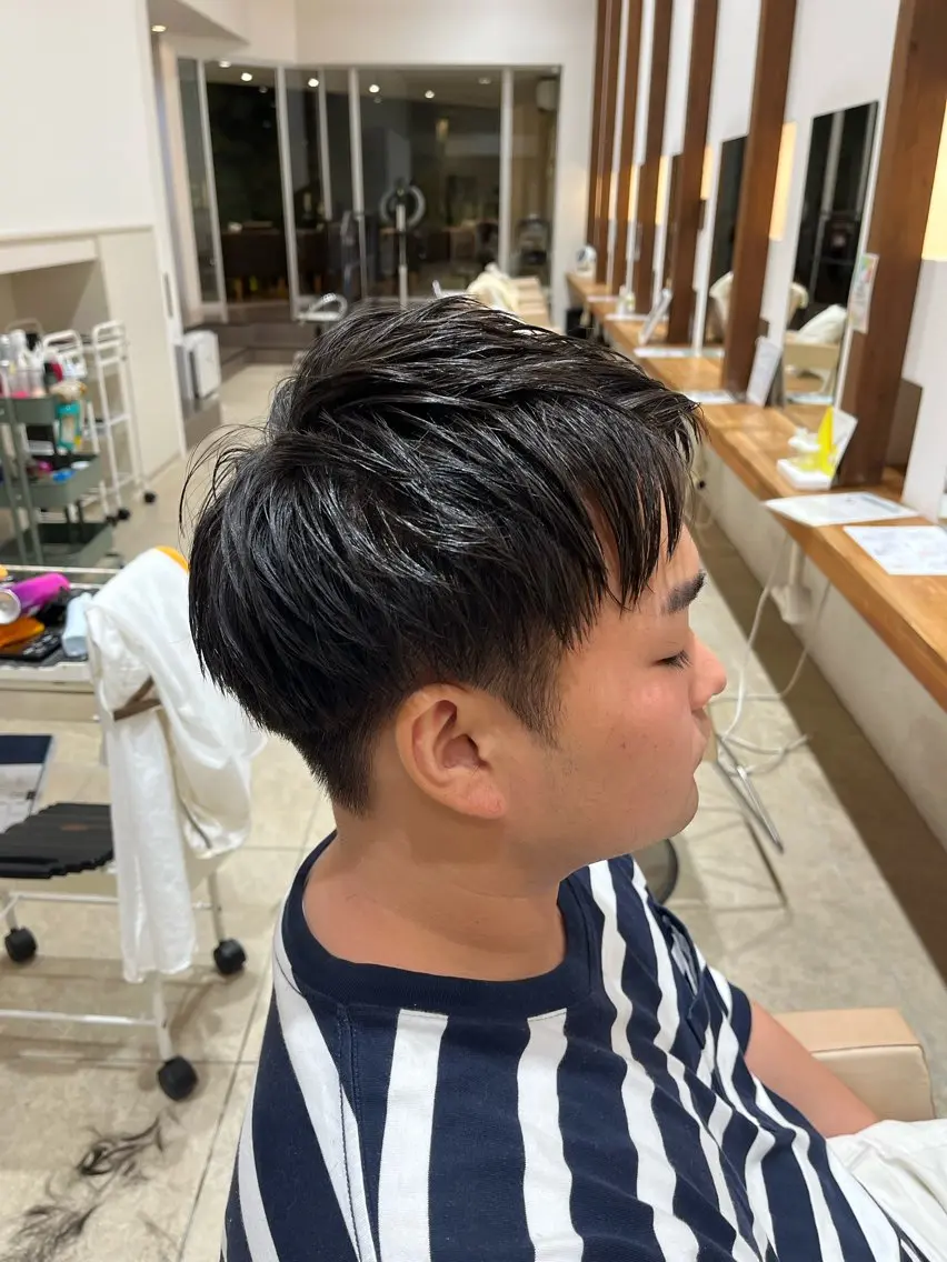 メンズ 沖元 統弥のヘアスタイル