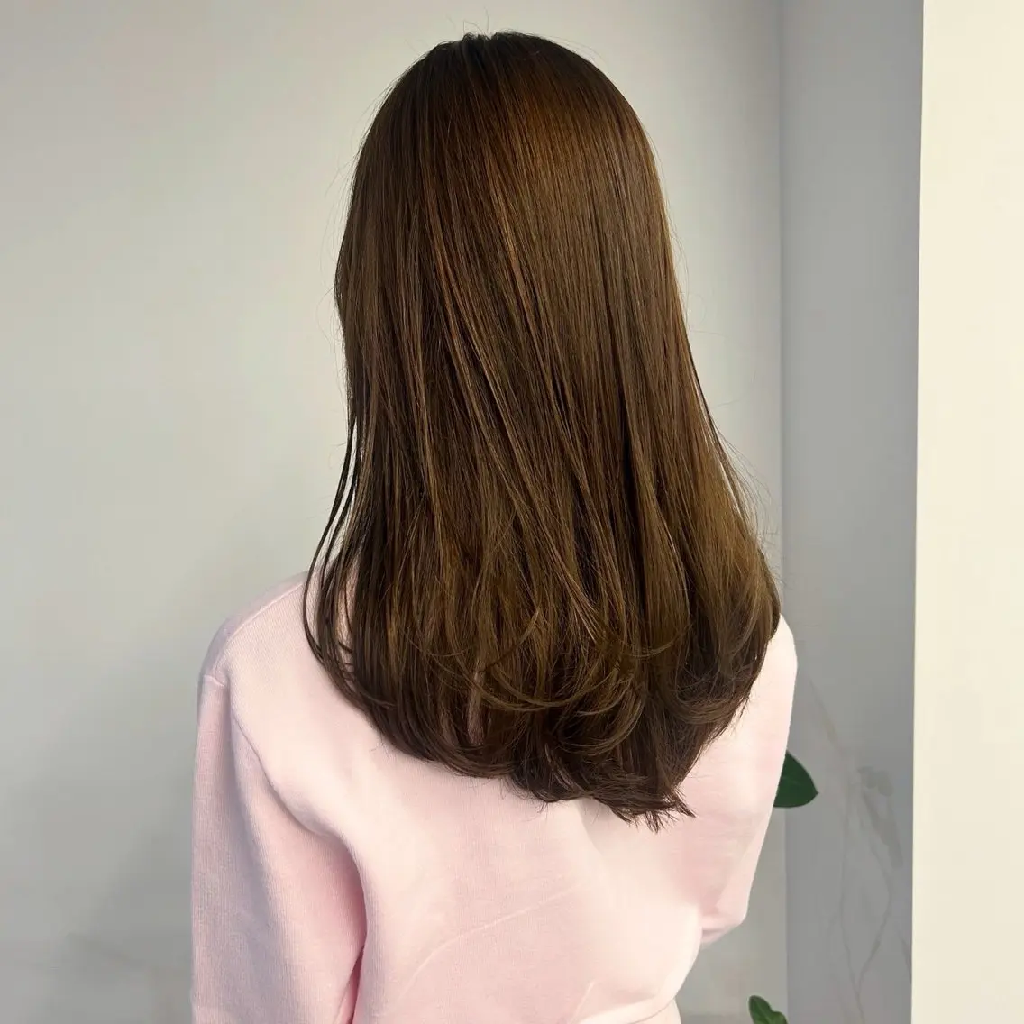 【ケアカラー　トリートメント付き✨】の写真