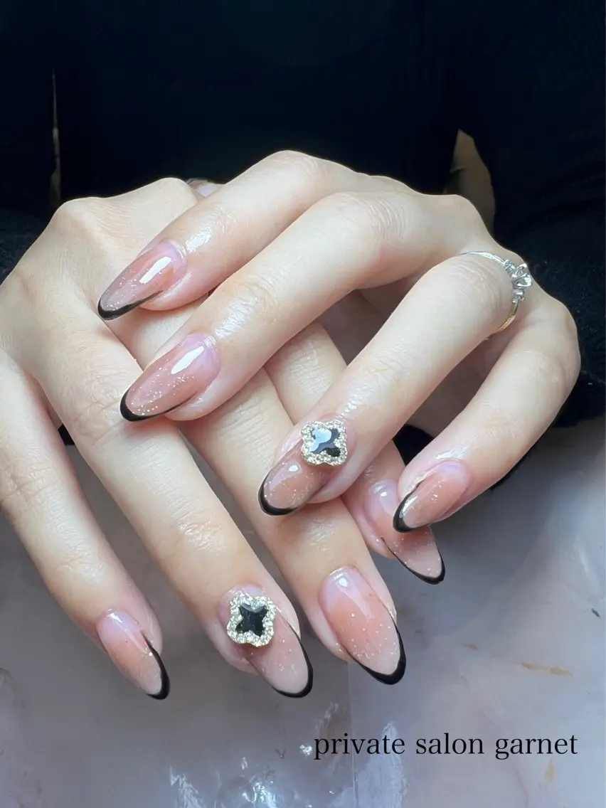 ネイル フラッシュネイル Garnet nailのネイルデザイン