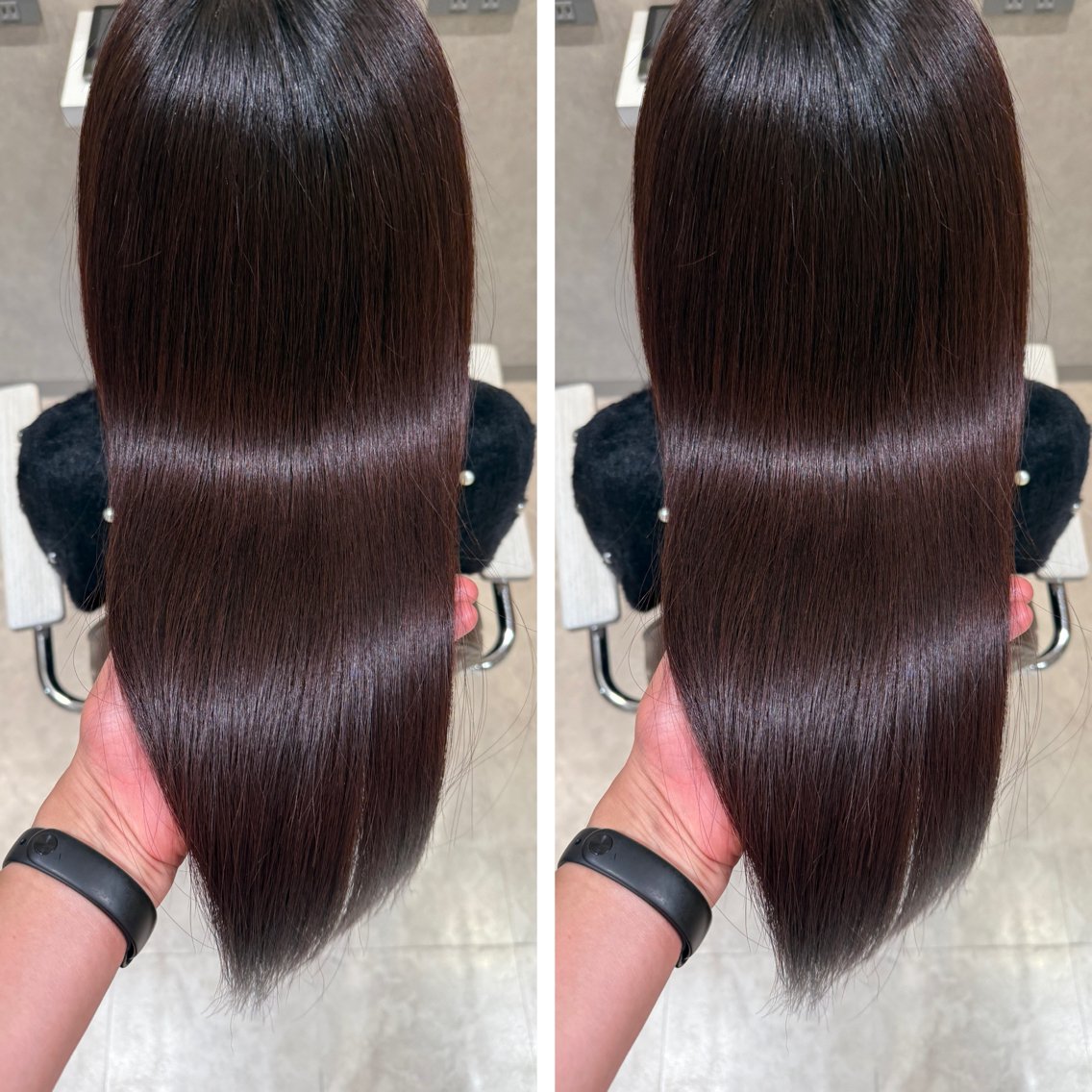 セミロング カラー ヘアカラー トリートメント 髪質改善カラー/銀座 /縮毛矯正/森田のヘアスタイル