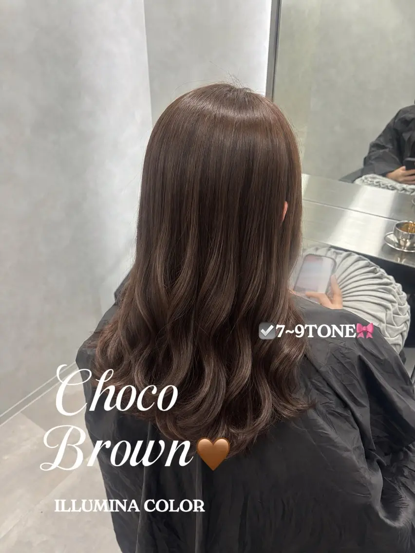 ロング カラー . noaのヘアスタイル