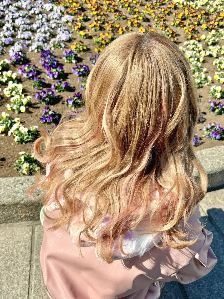 カラー み くのヘアスタイル